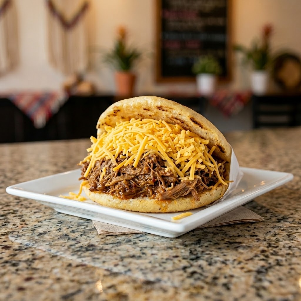Arepa venezolana Manresa