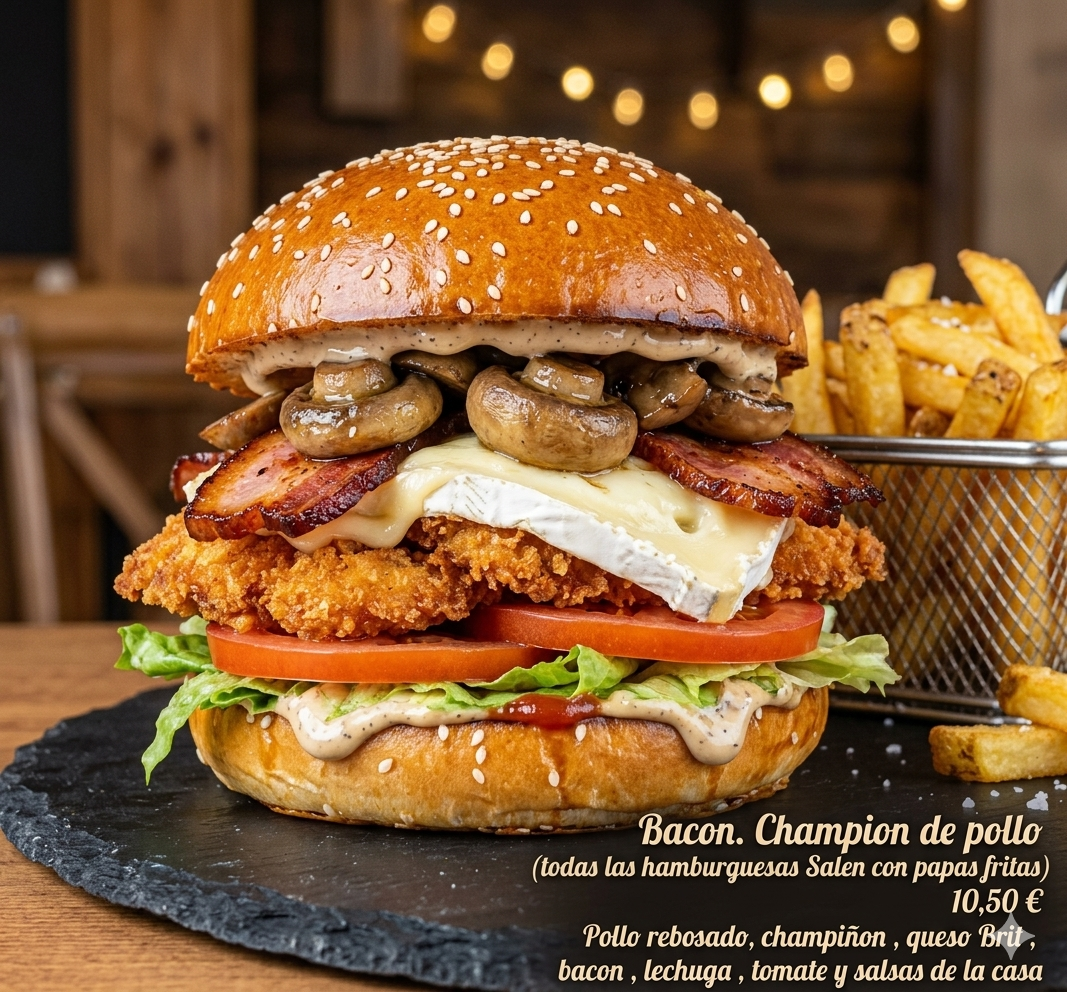 Hamburguesa Pequeña Venecia