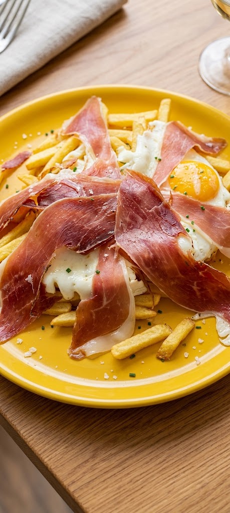 Huevos estrellados restaurante