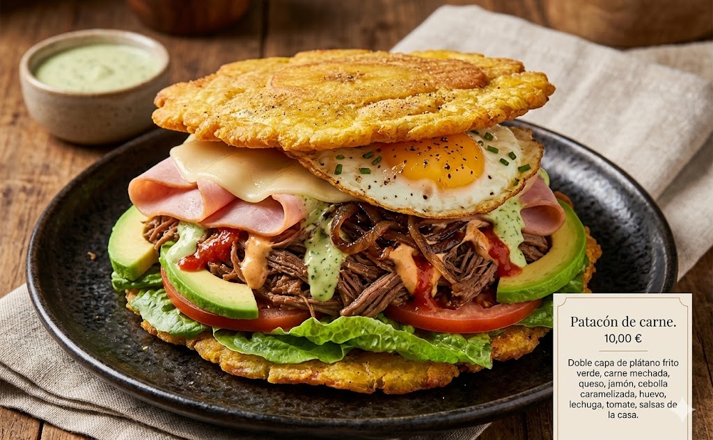 Patacon burger Manresa